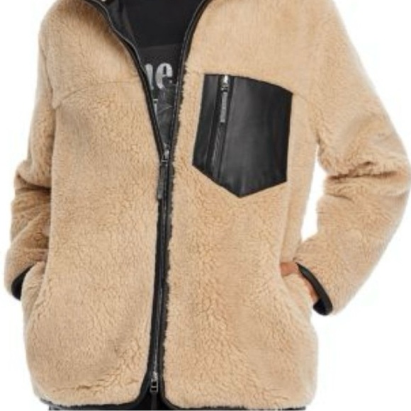 Anine Bing Ryder fur jacket size medium - Picture 4 of 17